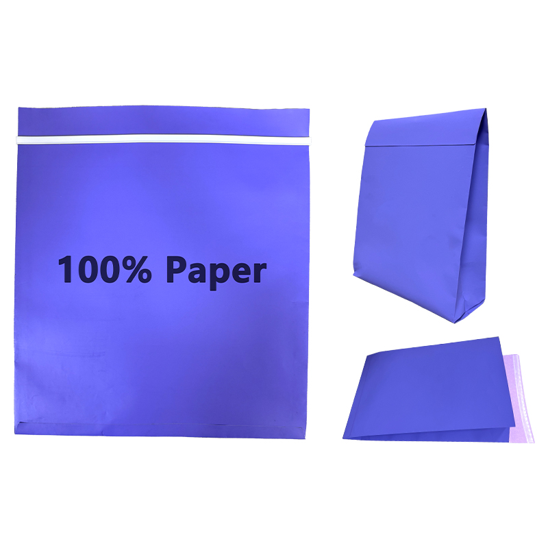 Zeal X представляет пакет из переработанной бумаги с боковыми складками для экологически безопасной доставки большой емкости