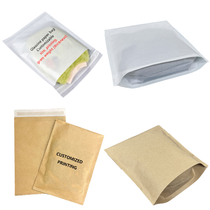 Пакеты из переработанной бумаги